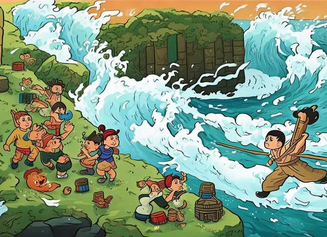 大禹儿童故事 - 大禹治水少儿故事