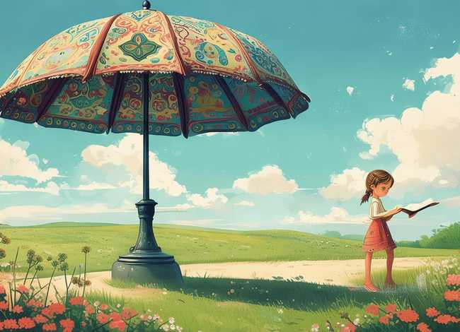 伞的故事阅读短文及答案 - 伞的故事短文阅读题及答案