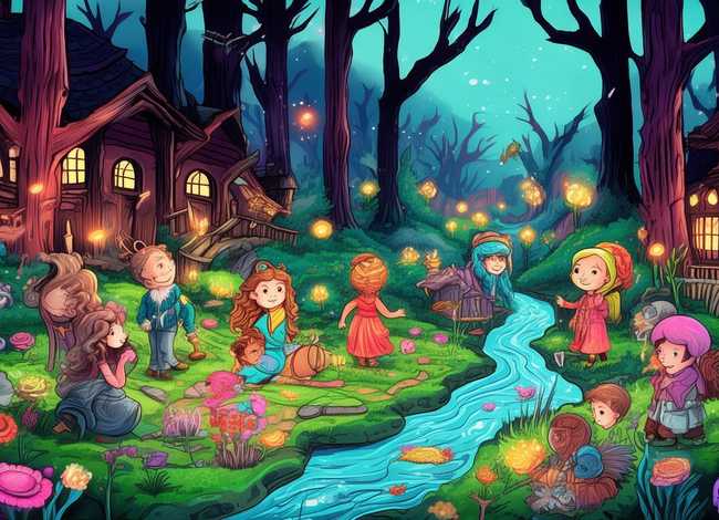 英语儿童故事英文版（英语儿童故事英文版图画）