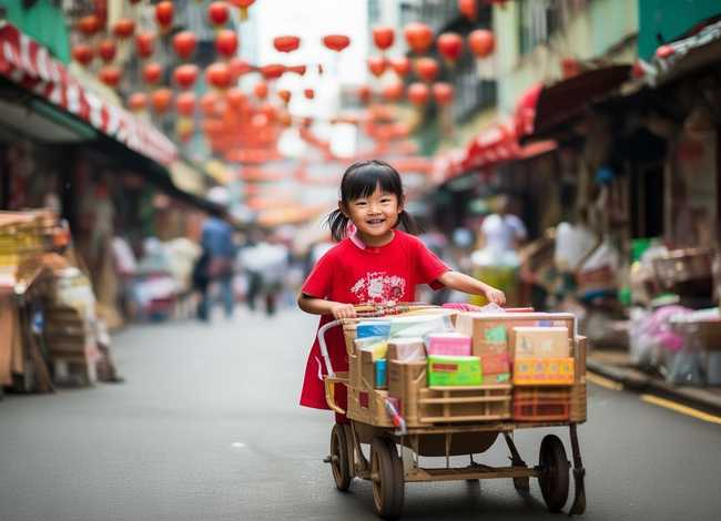 粤语绘本故事 粤语绘本故事小红去送货