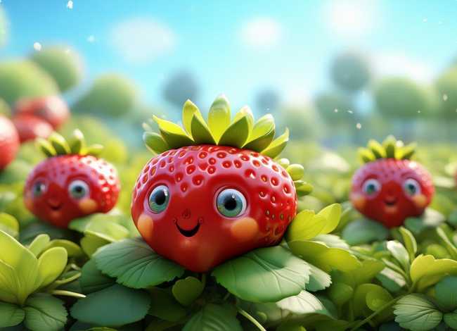 儿童故事草莓的故事；草莓的幼儿故事