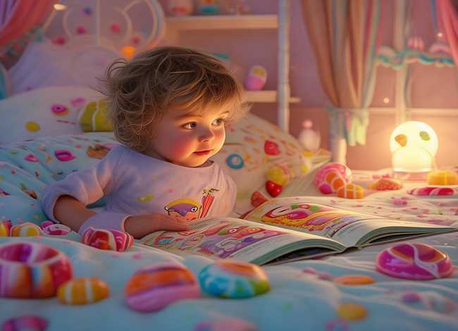 糖果的儿童睡前故事；宝宝睡前糖果的故事
