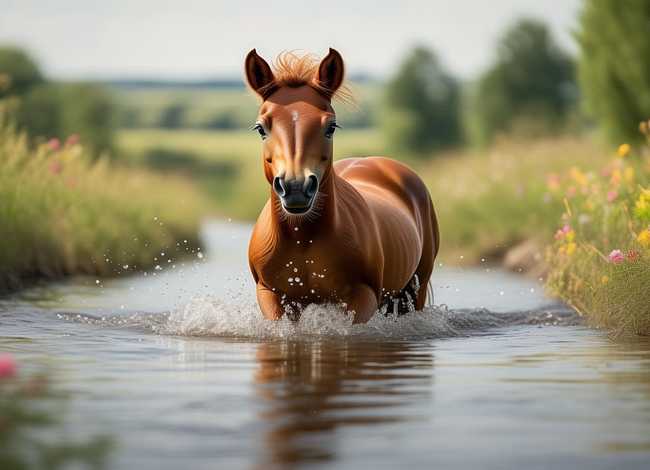 儿童故事小马过河作品赏析，小马过河的故事 幼儿小故事