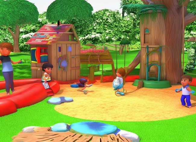 儿童故事场景设计 幼儿故事场景