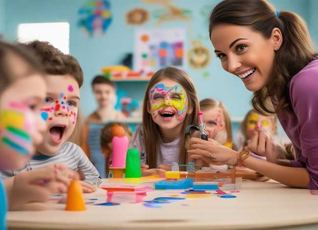 表演妆容儿童教学；表演妆容儿童教学方法