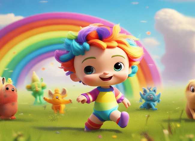 儿童故事彩虹宝宝、少儿故事彩虹宝宝