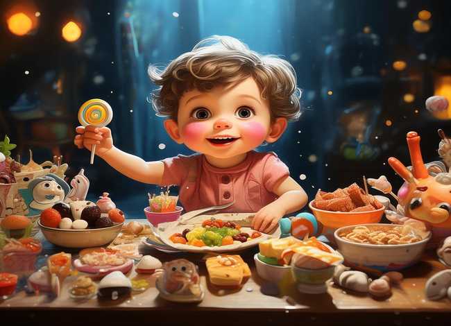 吃东西儿童故事 吃东西的绘本故事