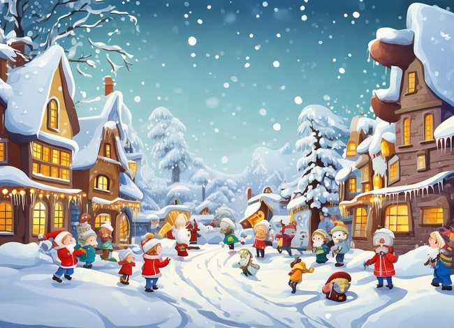 与下雪有关的儿童故事，有关下雪的小故事