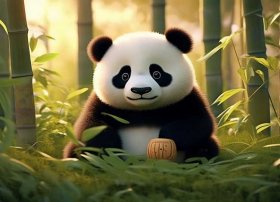 熊猫小故事短 - 熊猫小故事短篇50字