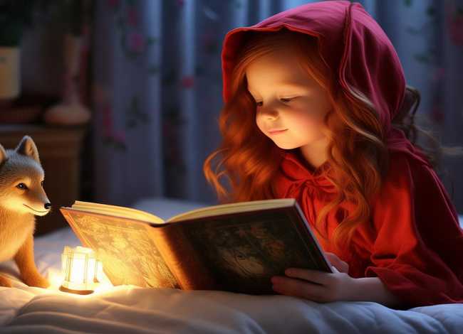 儿童睡前故事小红帽完整故事、小儿故事睡前故事小红帽