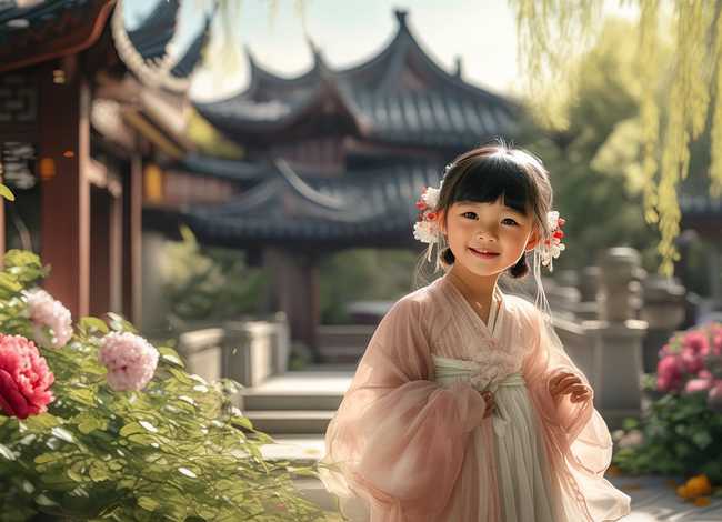 国学儿童摄影（儿童摄影 中国风）