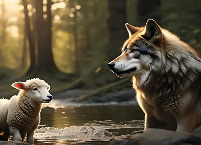 狼和小羊儿童故事在线听；狼和小羊的故事在线收听