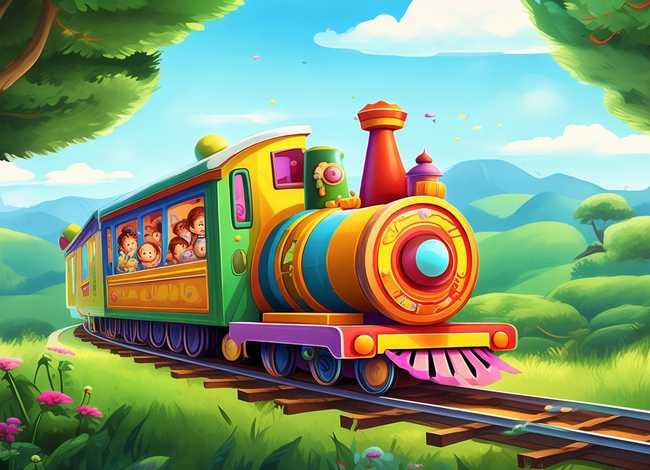 火车儿童故事有声版 - 火车的幼儿故事