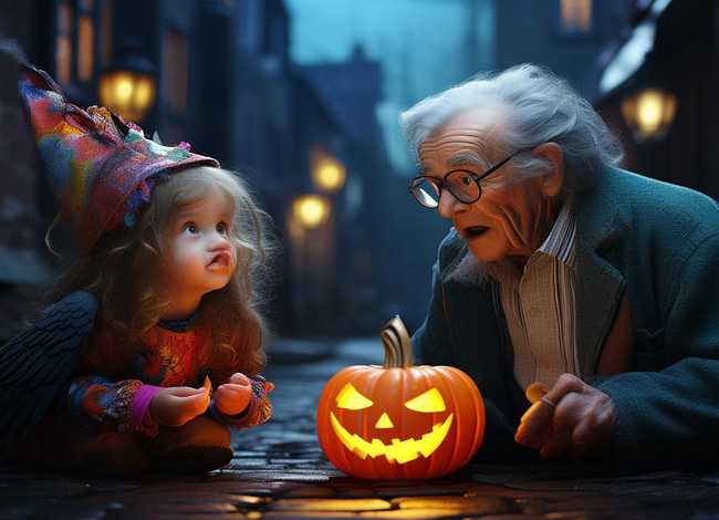 万圣节的小故事中文（万圣节的小故事中文版）