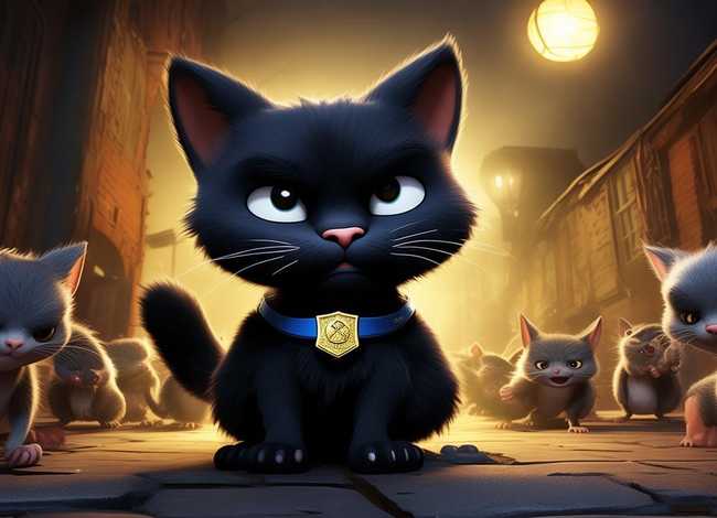 黑猫警长故事集 黑猫警长故事第一集