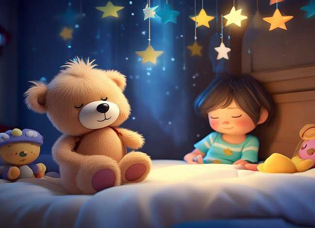 小熊故事儿童睡前故事，小熊睡前故事幼儿