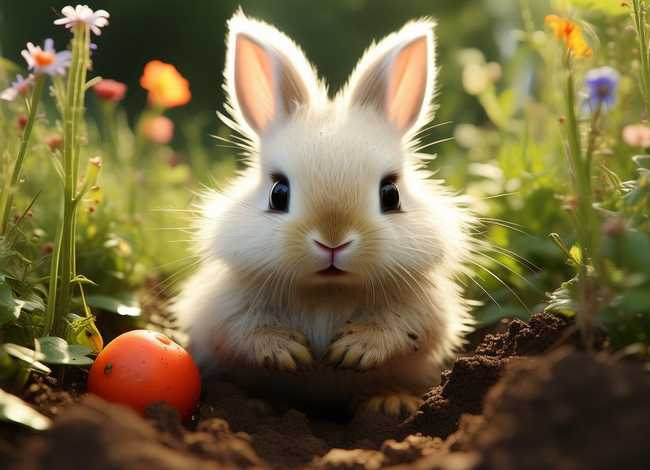 儿童故事小兔子乖乖拔萝卜 - 小兔子拔萝卜幼儿故事