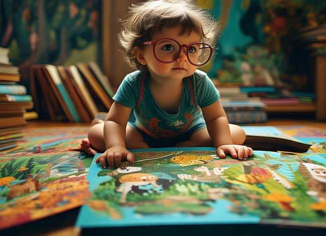 近视的儿童故事；近视的绘本故事