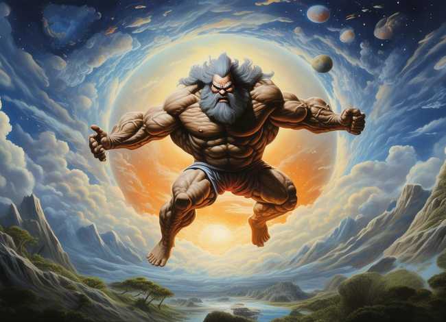 小故事盘古开天地 寓言故事盘古开天地