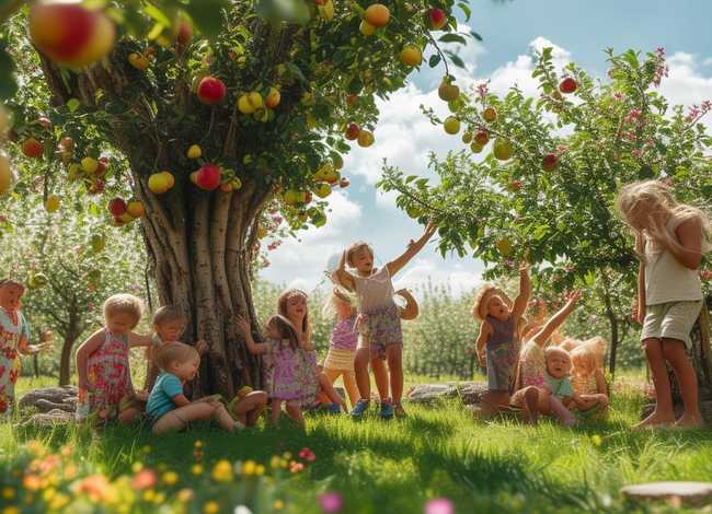 果园的儿童故事（果园故事儿歌）
