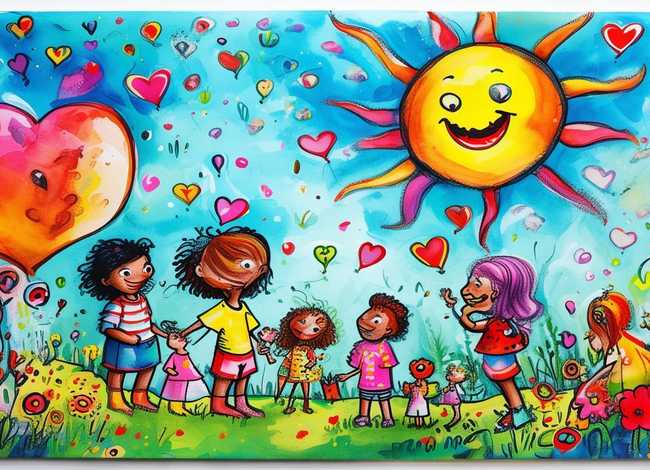 水粉儿童画 创意，水粉儿童画 创意图片