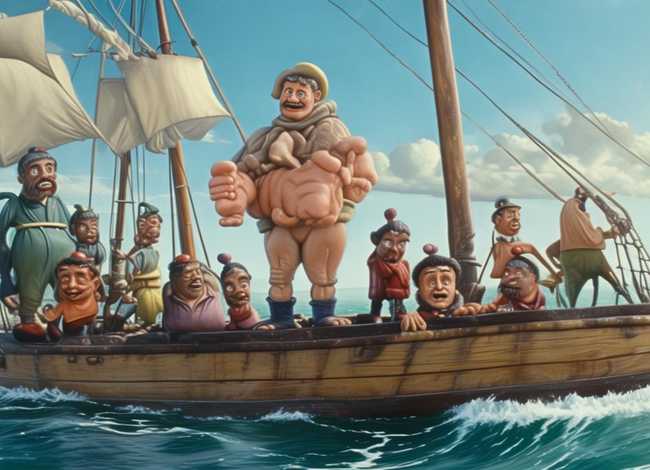 脚气的儿童故事视频；脚气病的故事船员