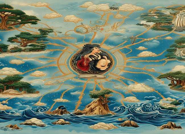 神话故事绘画精卫填海思维导图 神话故事绘画精卫填海思维导图怎么画