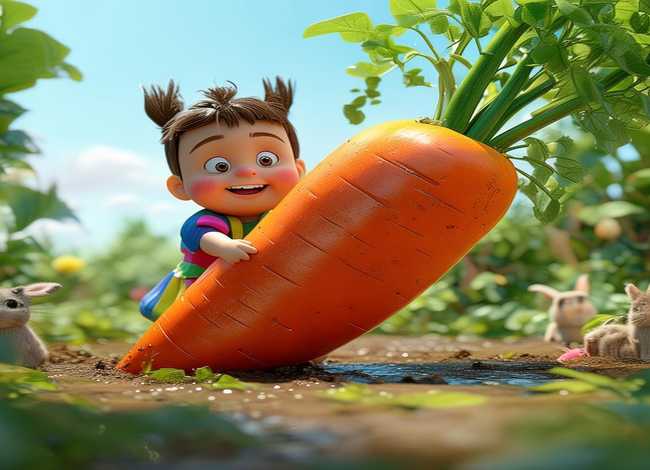 儿童故事拔萝卜文字、幼儿拔萝卜故事文字