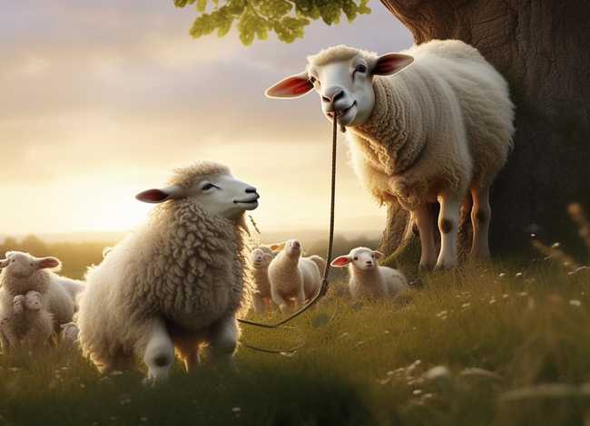 儿童故事小羊救母 小羊救母的故事 原文