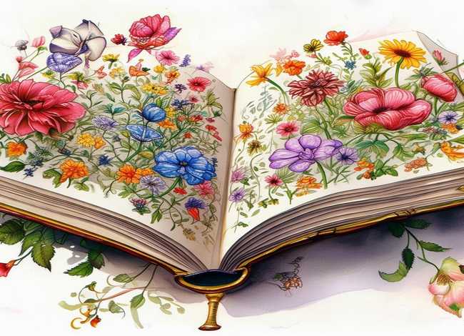 花朵的故事，花朵的故事书