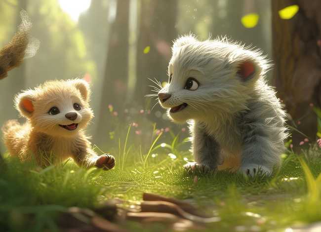 好狐狸和坏狐狸的幼儿故事 - 好狐狸和坏狐狸的幼儿故事图片