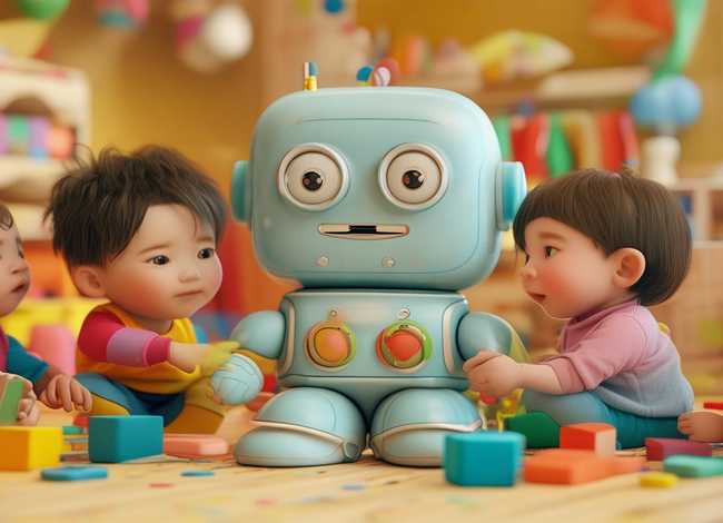 幼儿机器人的故事、关于机器人的幼儿故事