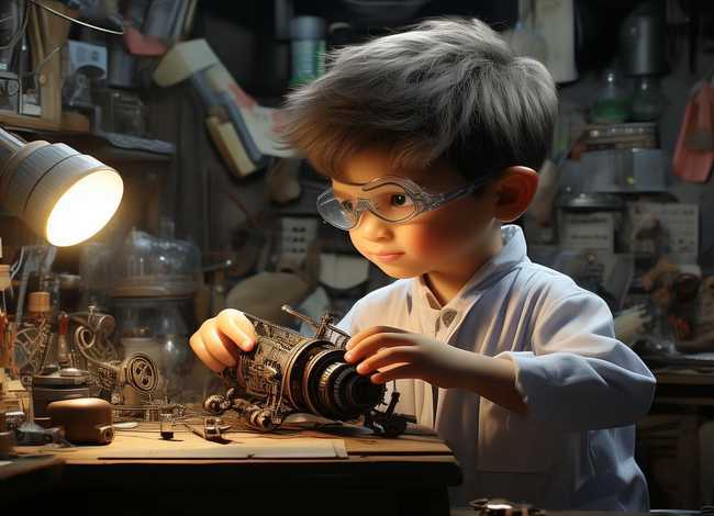 科学家冯如的故事儿童，科学家冯晶