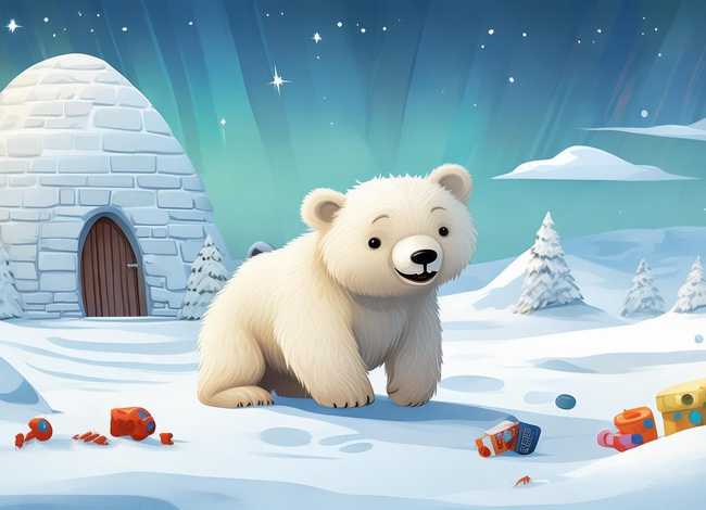 北极熊儿童故事书（北极熊的小故事幼儿园）