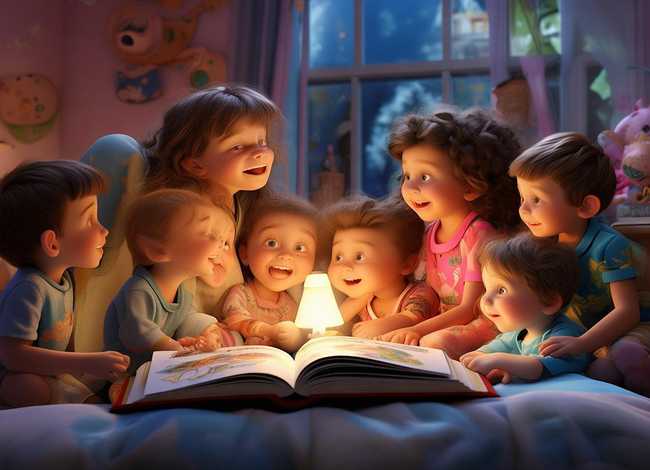 欢快的故事儿童、欢快的睡前小故事