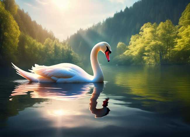 天鹅的故事童话；《天鹅的故事》短文阅读答案