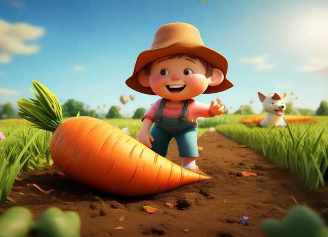 拔萝卜儿童故事,拔萝卜故事视频 幼儿故事大全 拔萝卜儿童故事,拔萝卜故事视频 幼儿故事大全