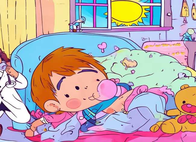 儿童感冒小故事绘本，适合幼儿关于感冒的绘本故事