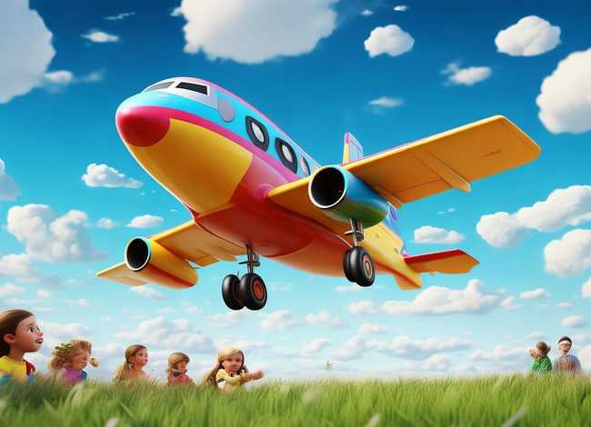 关于飞机的儿童故事童话故事、关于飞机的幼儿故事