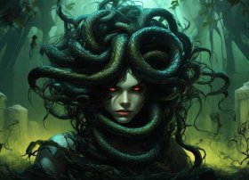古希腊神话故事动画片；古希腊神话故事动画片美杜莎