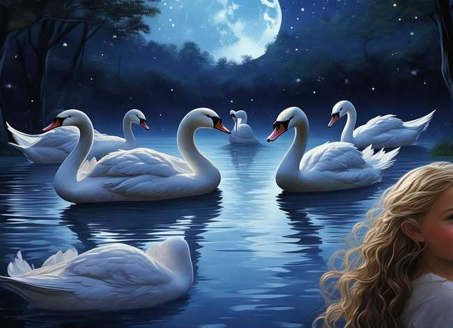 野天鹅儿童睡前故事大全 睡前故事野天鹅下集