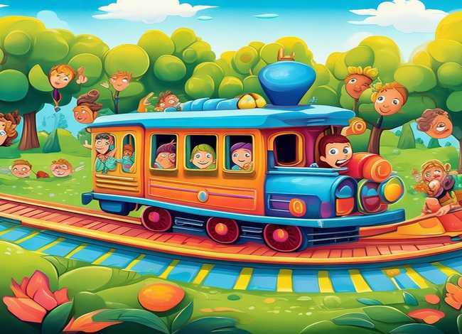 火车的故事儿童版简短版 - 关于火车的幼儿视频故事