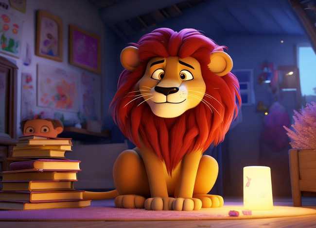 儿童睡前经典故事说大话的狮子、儿童睡前经典故事爱说大话的狮子