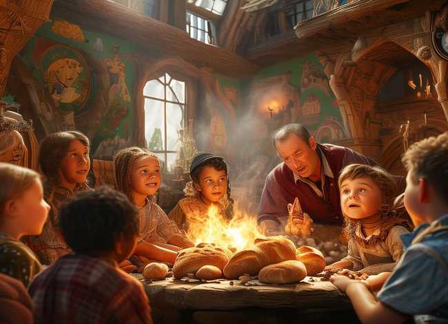 温暖旅馆的儿童故事 - 温暖旅店的故事