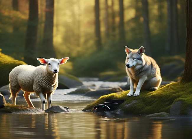 狼和小羊儿童故事在线听mp3；狼和小羊的故事mp3