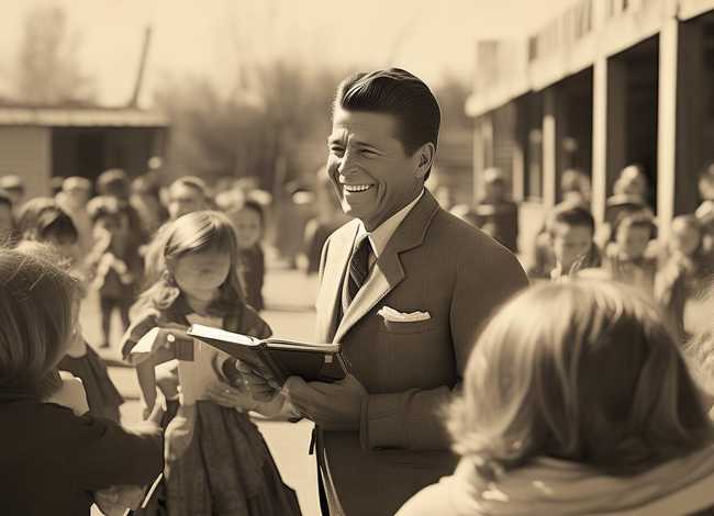 关于里根的故事 - 里根的小故事