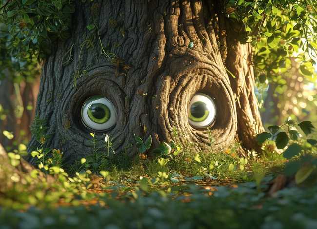 树的眼睛儿童故事；眼睛树故事视频