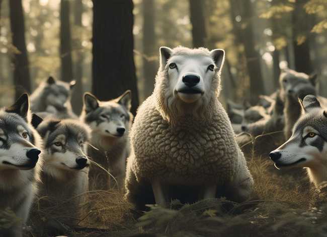 狼和羊的故事大全；狼和羊的故事大全100字