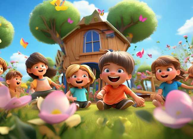 活泼欢乐的儿童故事6-12岁，幼儿故事配乐 欢快活泼