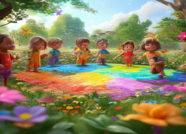 颜色小精灵儿童绘本故事;颜色的小精灵艺术教案设计意图 颜色小精灵儿童绘本故事;颜色的小精灵艺术教案设计意图